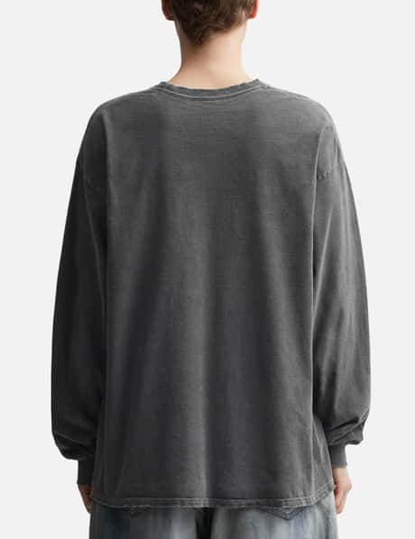 ANCELLM - Im Not There Dyed Long Sleeve T-shirt | HBX - Globally 