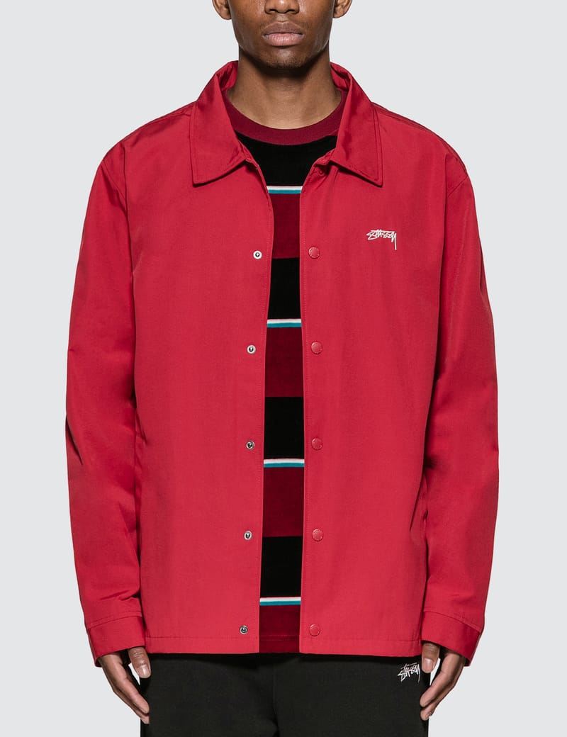 men's stussy classic coach jacket