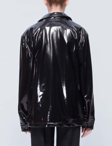 Misbhv - Hard Core Latex Coach Jacket | HBX