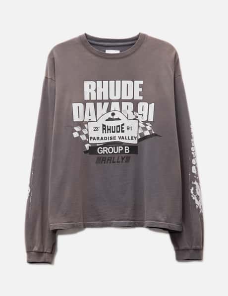 Rhude ダカール 91 ロングスリーブ Tシャツ