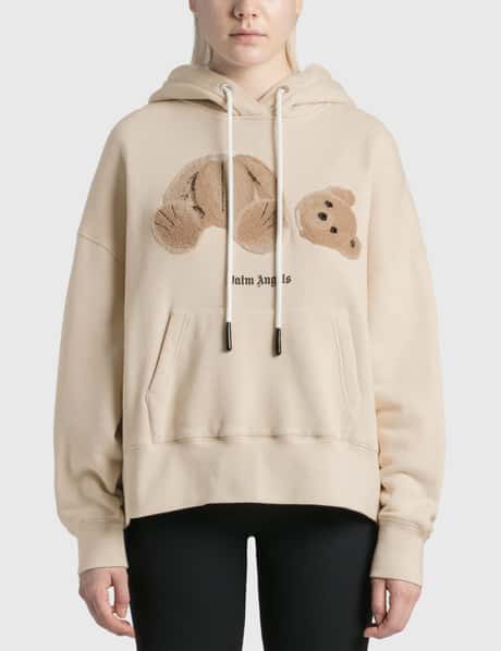 Palm Angels Teddy Bear Patch Hoodie HBX