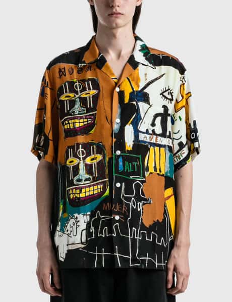 Wacko Maria - Wacko Maria X Jean-michel Basquiat SS Hawaiian Shirt 
