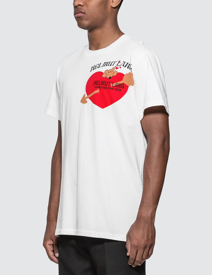 Heart Print T-Shirt Placeholder Image