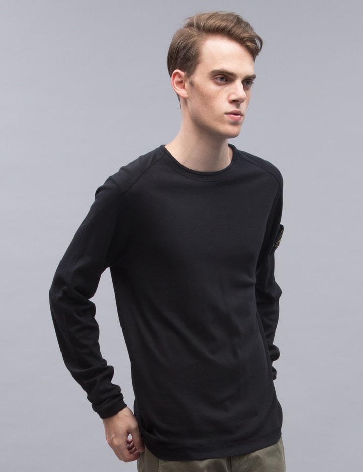 L/S T-shirt With Logo Arm Patch Placeholder Image