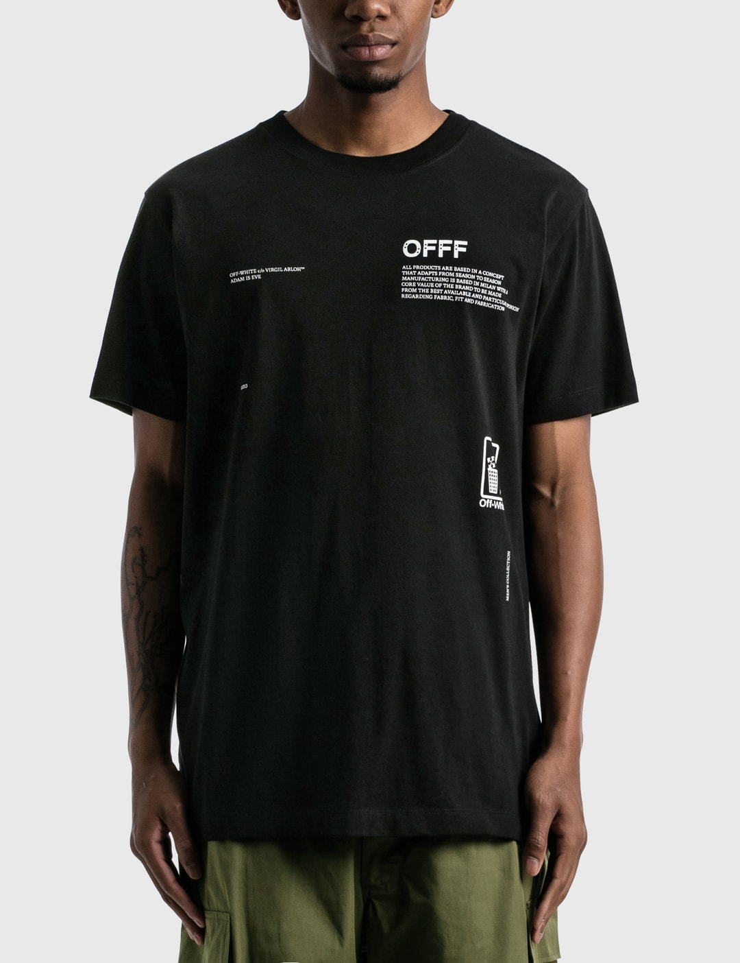 Off-White™ - Take Care Arrow Slim T-shirt | HBX - Globally Curated Fashion  and Lifestyle by Hypebeast