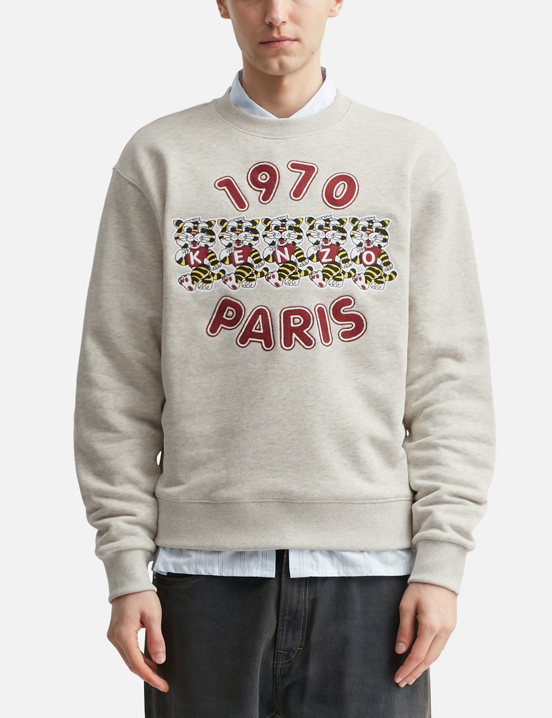 'KENZO Wild Tiger' Embroidered Sweatshirt view 11