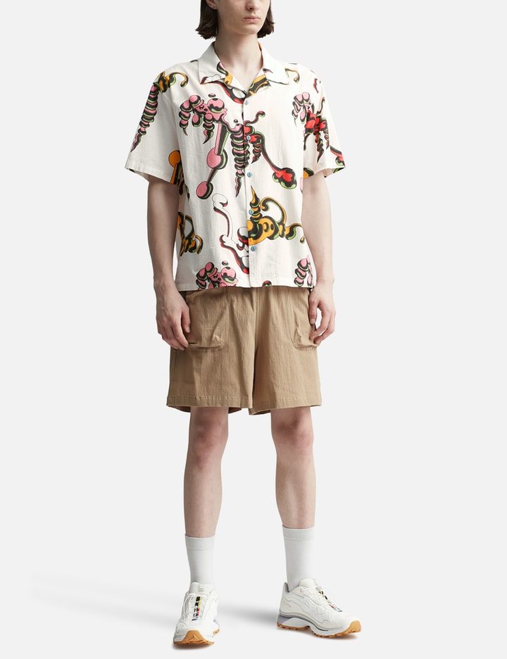 TETSUNORI TAWARAYA SEERSUCKER SHORT SLEEVE BUTTON UP Placeholder Image