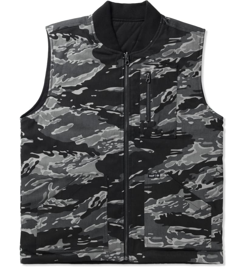 black camo vest