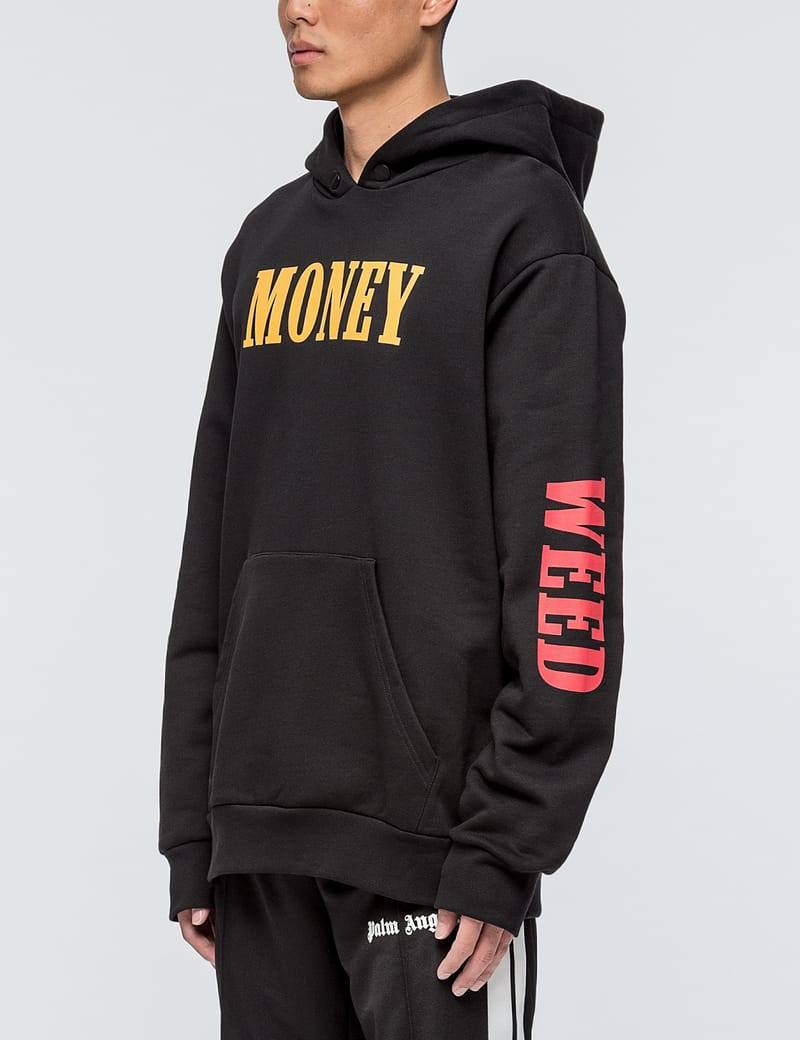 Palm Angels - Palm Money Weed Hoodie | HBX - Globally Curated Fashion and  Lifestyle by Hypebeast