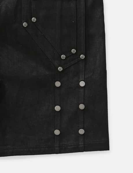 "Rexel" Waxed Double Knee Work Jorts view 17