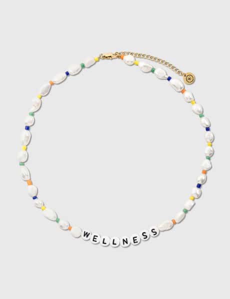 Sporty & Rich Wellness Pearl/Bead Necklace