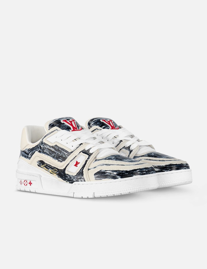 Louis Vuitton Trainer Colored In White Black Placeholder Image