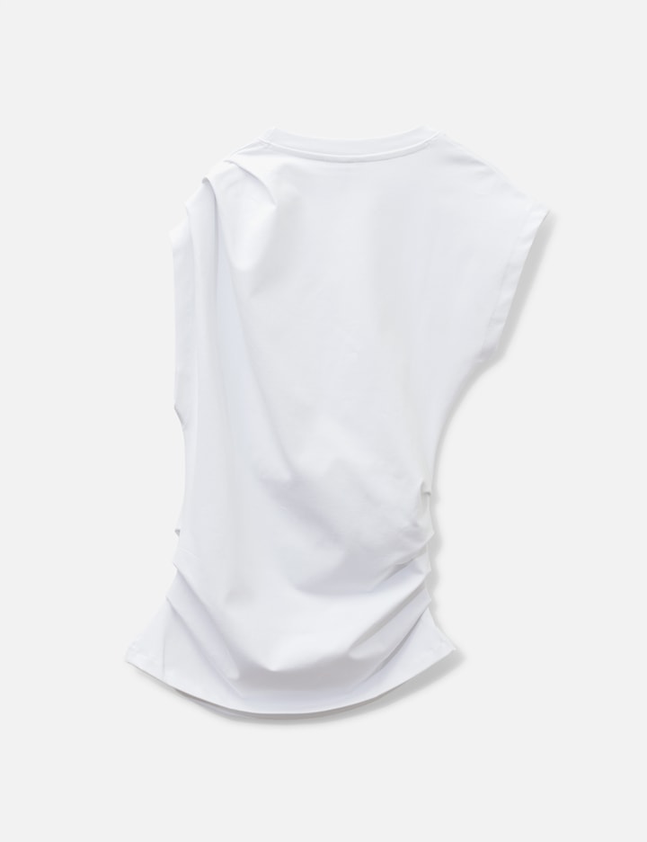 Ganni Top In Draped Jersey