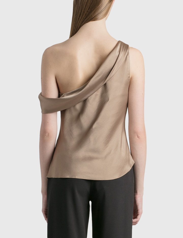 LEXY CLASSIC DRAPED ONE SHOULDER TOP Placeholder Image