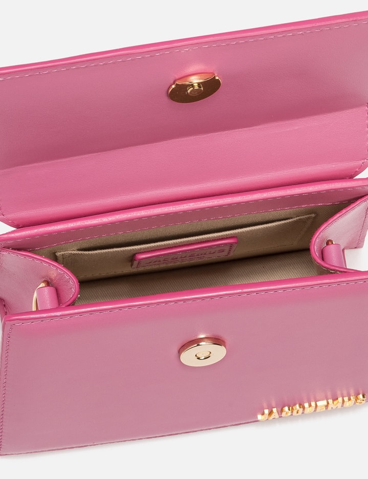Jacquemus Le Chiquito Logo Lettering Mini Tote Bag In Pink