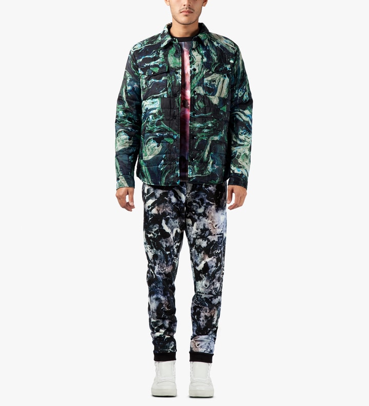 Navy/Green Giubbino Shirt Jacket Placeholder Image