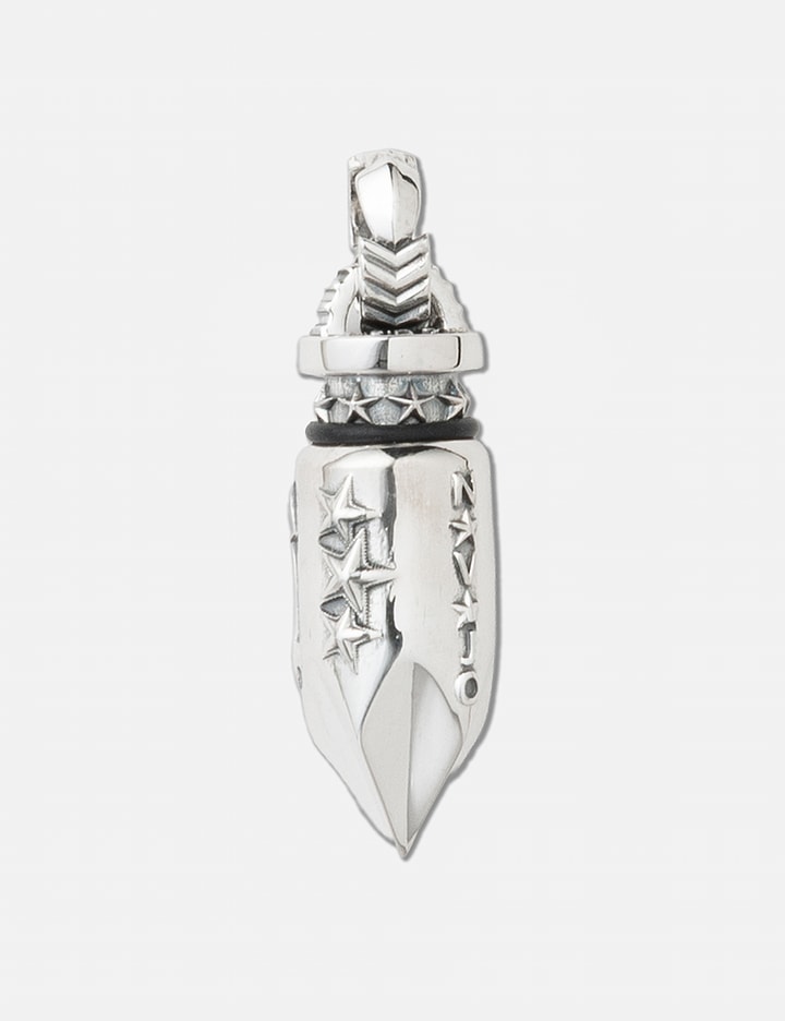 Big Aromatic Bullet Arrow Tail Bail Pendant