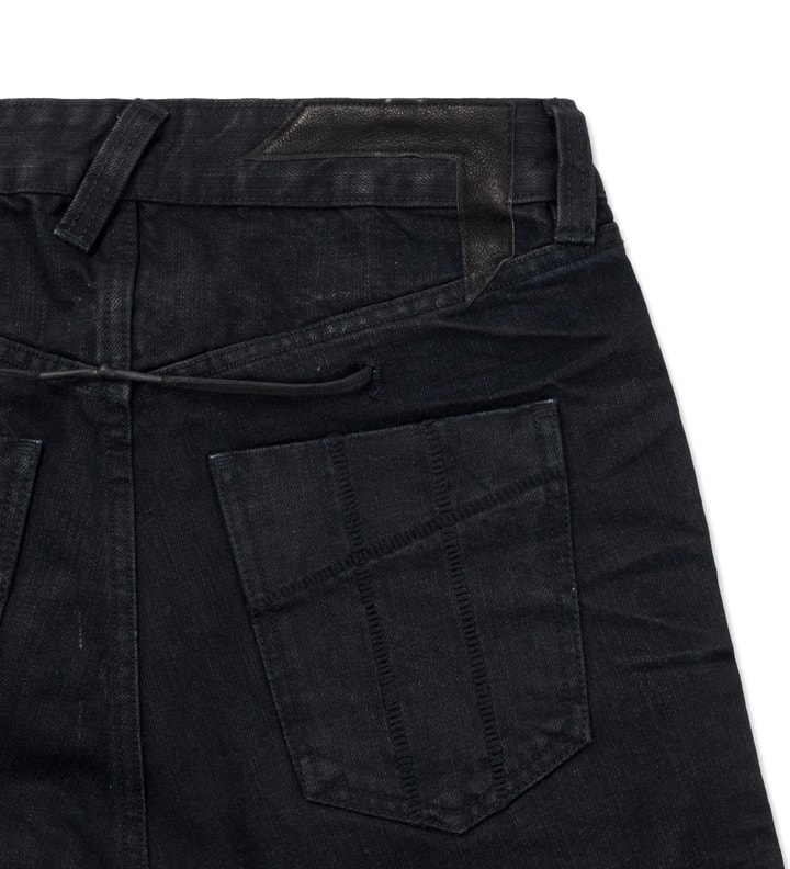 Black 1 P1 F-1401 Denim Wash Pants Placeholder Image