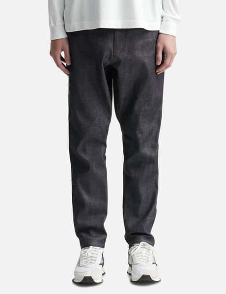 uniform experiment - RIGID DENIM TAPERED PANTS | HBX - Globally 