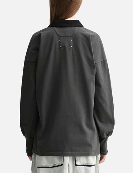 Long Sleeve Polo Shirt view 9