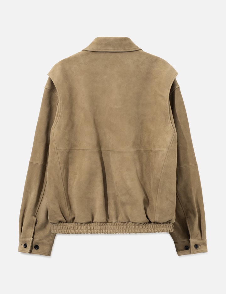 Tonywack Goat Leather Relaxed Bomber