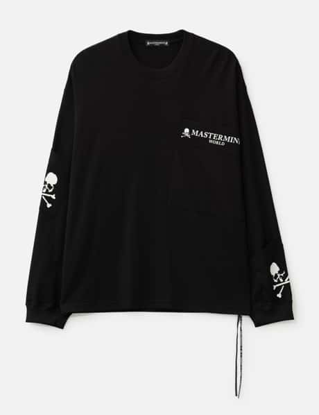 마스터마인드 월드 Multi Pocket Boxy Long Sleeve T-shirt