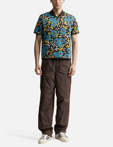 Wales Bonner Knit Floral Polo Shirt view 14