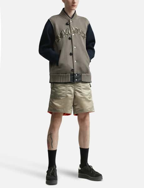 Sacai - Sacai x Eric Haze Embroidery Knit Blouson | HBX - Globally 