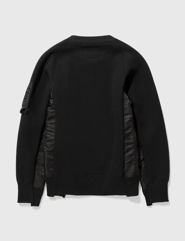 Sacai - スポンジスウェット MA-1 プルオーバー | HBX - ハイプ 