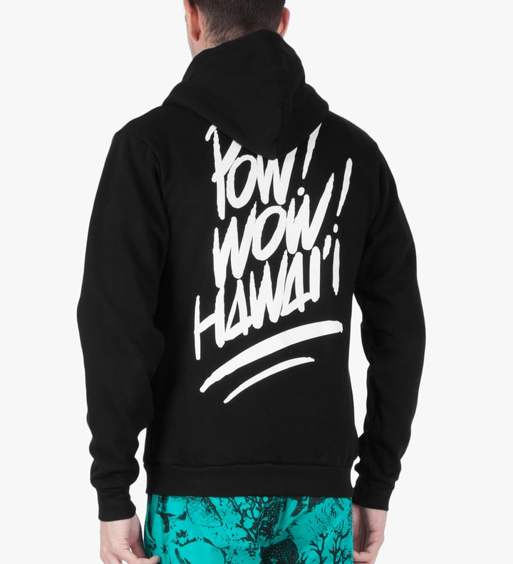 White on Black 2014 POW! WOW! Hawaii Zip Hoodie Placeholder Image