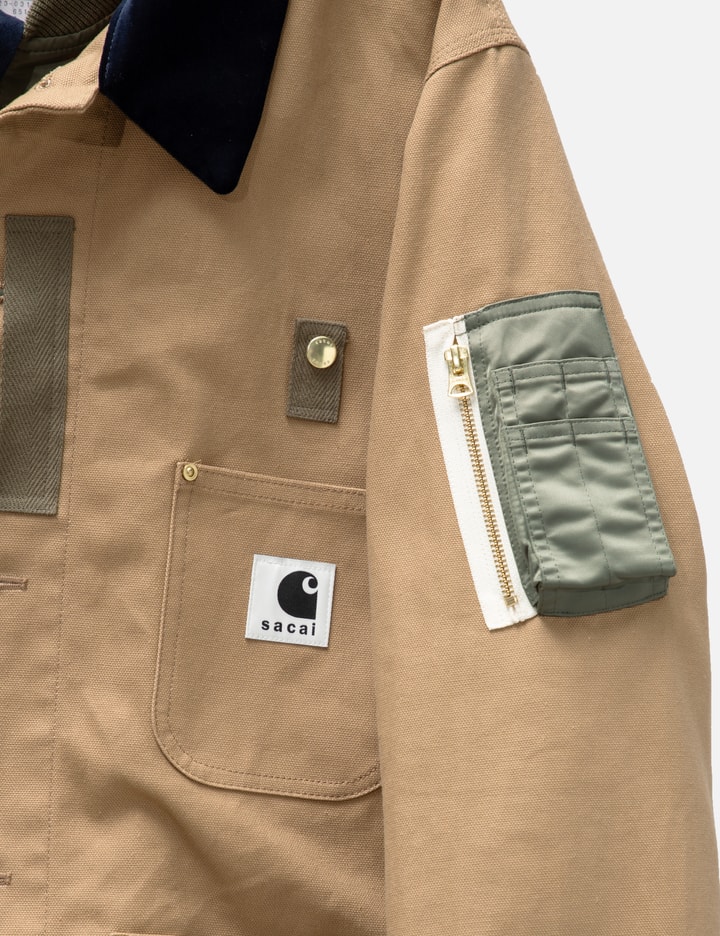 Sacai X Carhartt WIP Canvas x MA-1 Jacket Michigan Placeholder Image