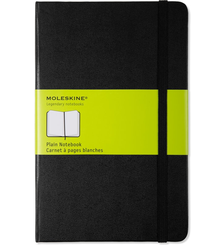 Black Plain Large Notebook Placeholder Image