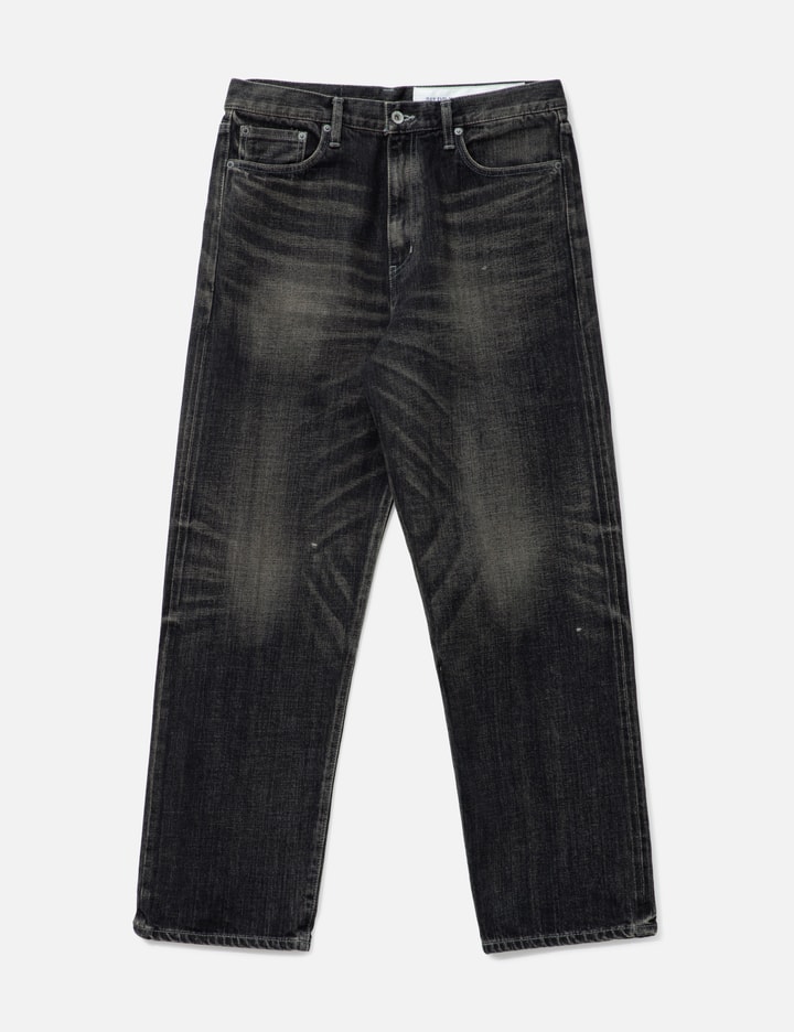 Washed Denim DP Basic Pants Placeholder Image