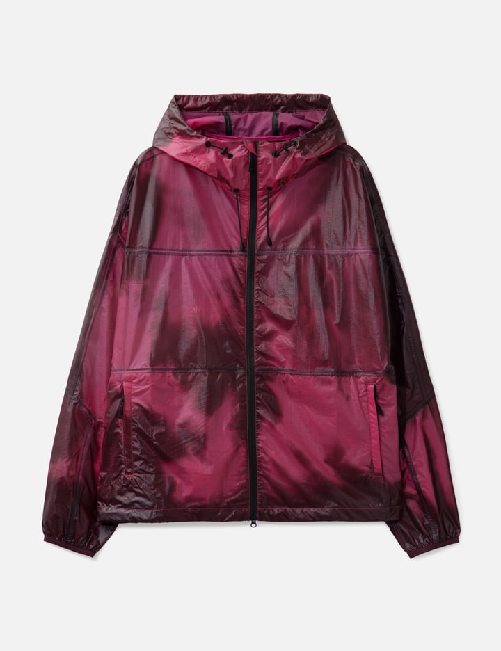 Purple Mountain Observatory Obsidian Breeze Jacket In Burgundy