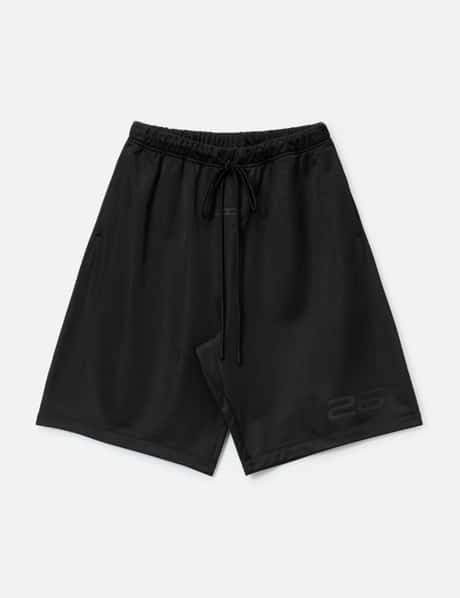 Satin Fleece Relaxed Sweatshort view 6