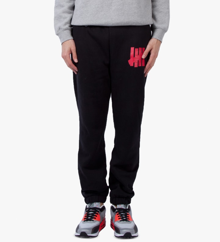 Black/Red 5 Strike Sweatpants Placeholder Image