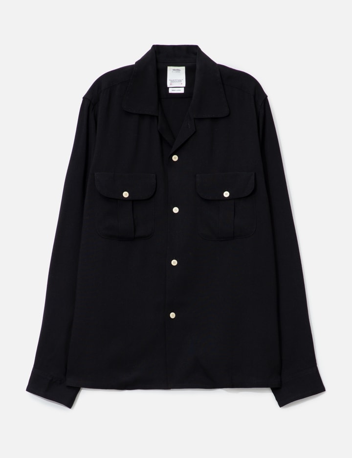 Visvim Keesey G.s. Shirt In Black