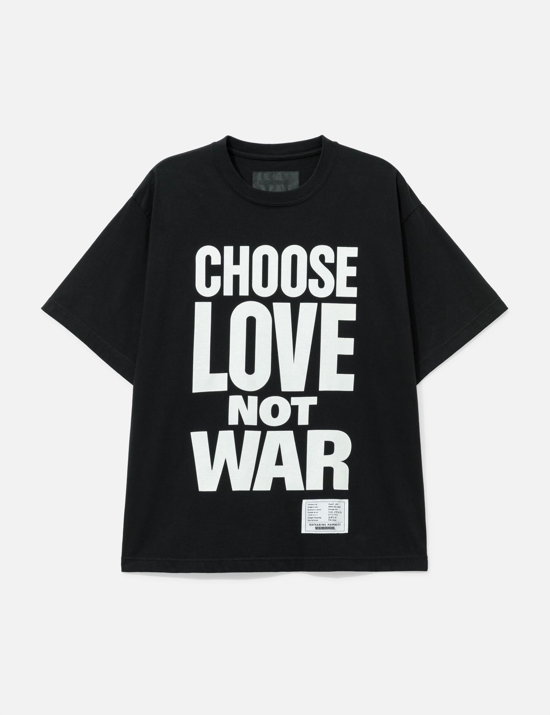 NEIGHBORHOOD X Katharine Hamnett Crewneck Short Sleeves-3