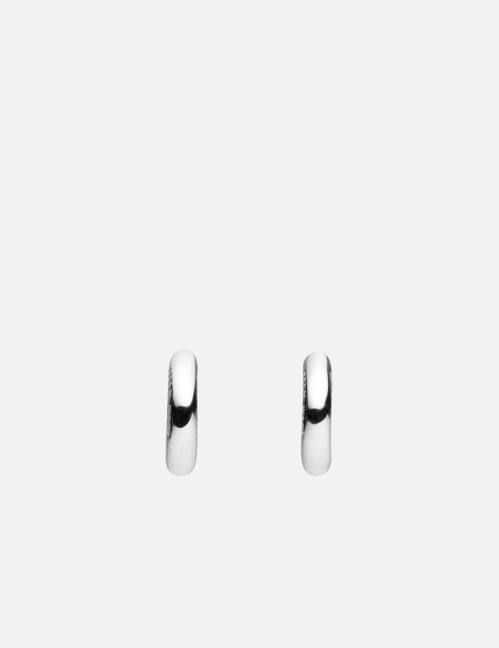 THE ORIGINAL 1 Eyelet Silver Earrings Placeholder Image