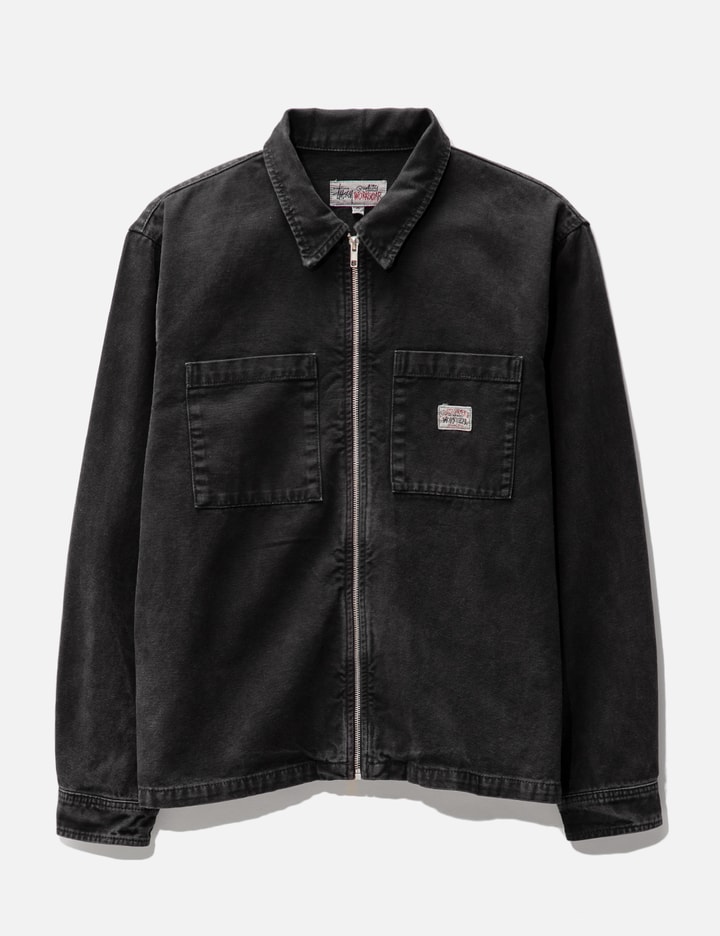 Washed Canvas Zip Shirt Placeholder Image