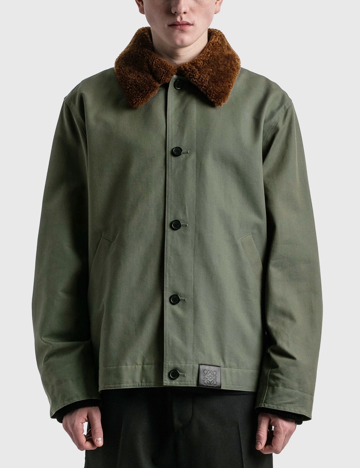 SHEARLING COLLAR DECK JACKET Placeholder Image