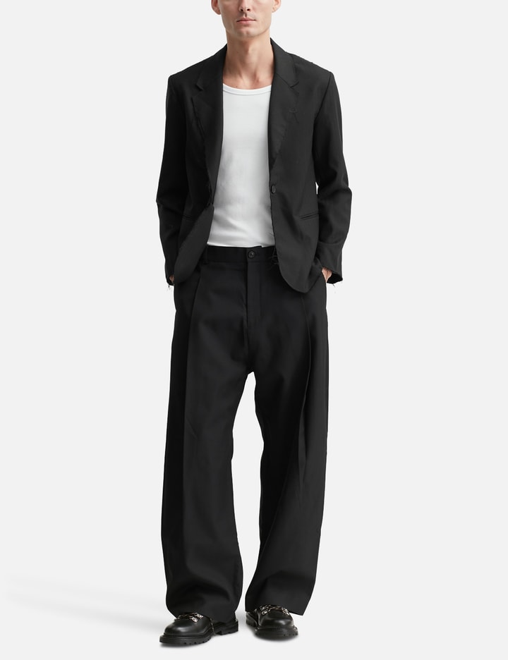 DEINET Rough Cut Detail Blazer Placeholder Image