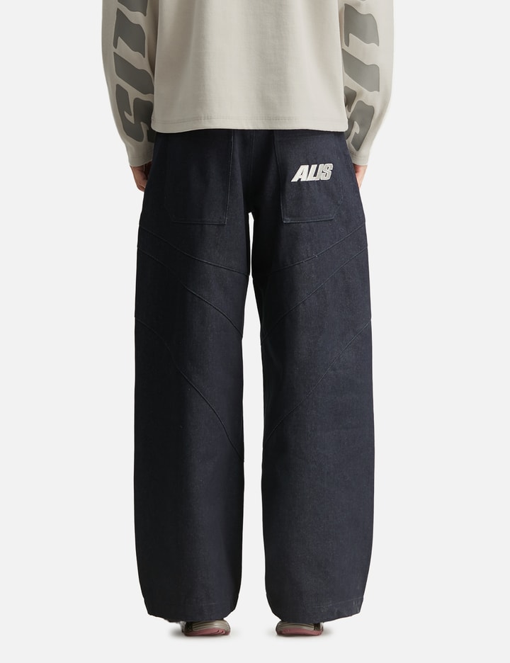 Danie Barrel Denim Pants view 4