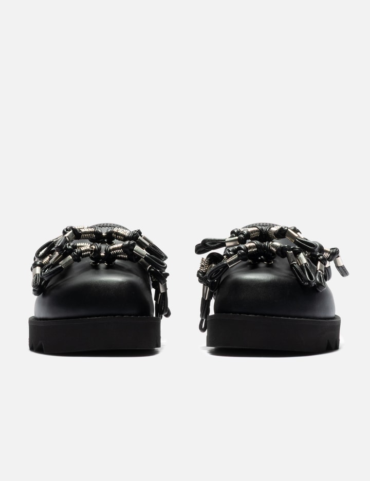 Toga Tassel Embellished Sabot In Black