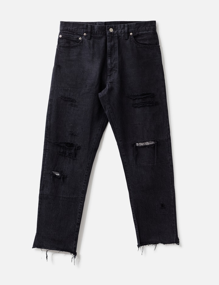 Visvim SS Journeyman Pants CMYK Black Tacked