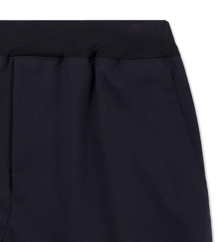 Midnight Tapered Shorts with Knit Waistband Placeholder Image