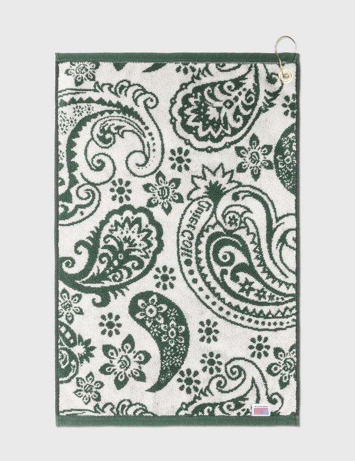 Quiet Paisley Golf Towel Placeholder Image