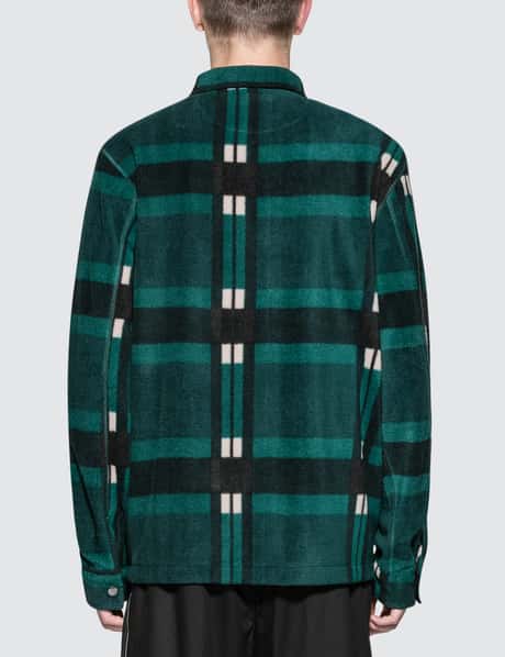 Stüssy - Polar Fleece Zip Up Shirt | HBX - Globally Curated 