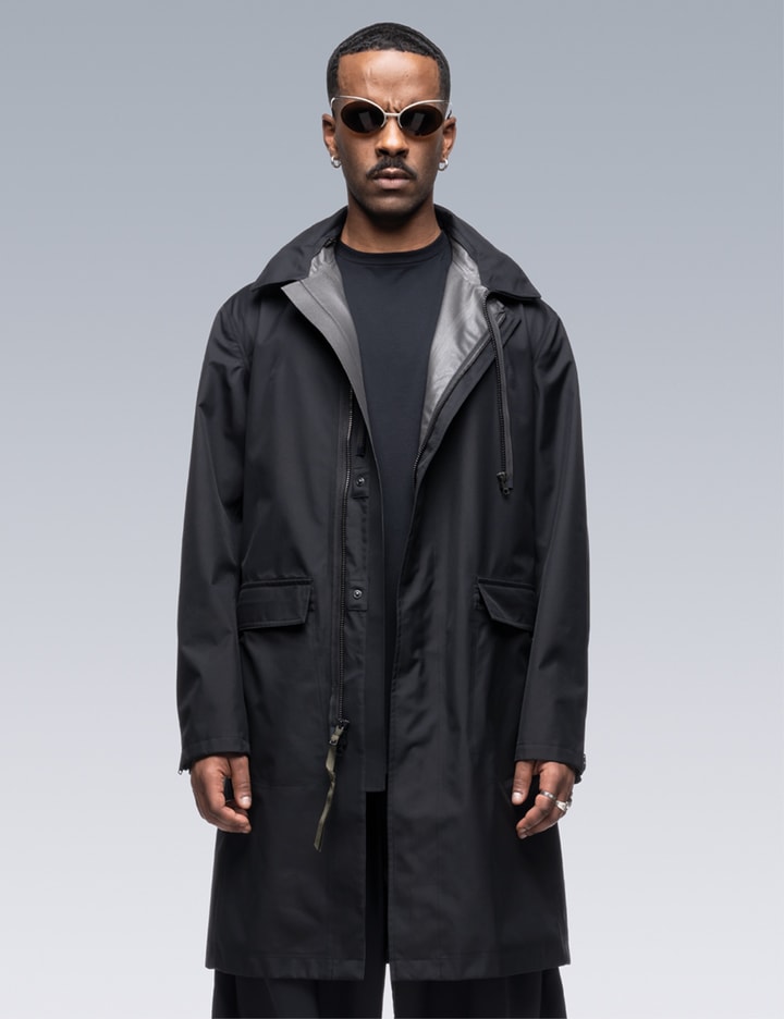 Shop Acronym 2.5l Gore-tex® Coat In Black