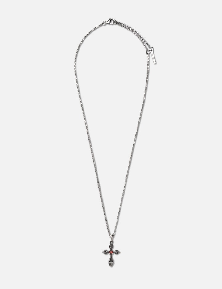 Oxidised Cross Pendant Necklace (HBX Exclusive) Placeholder Image